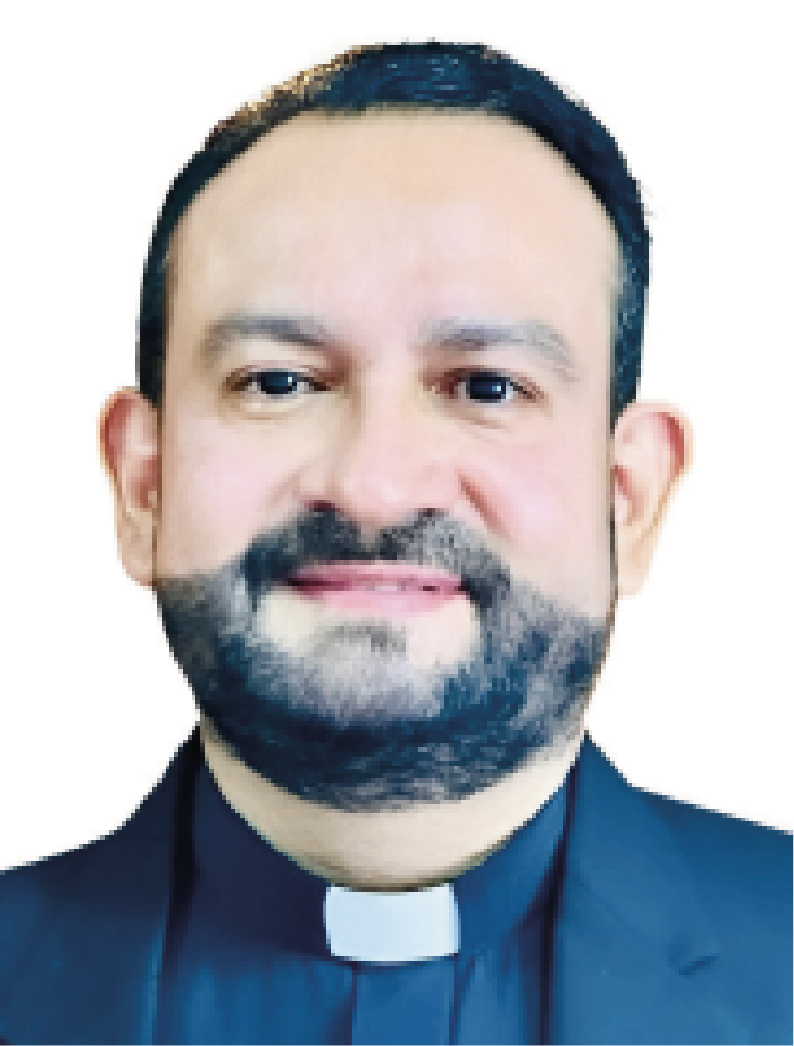 Retrato de Padre Nolberto Mogollón Palacios