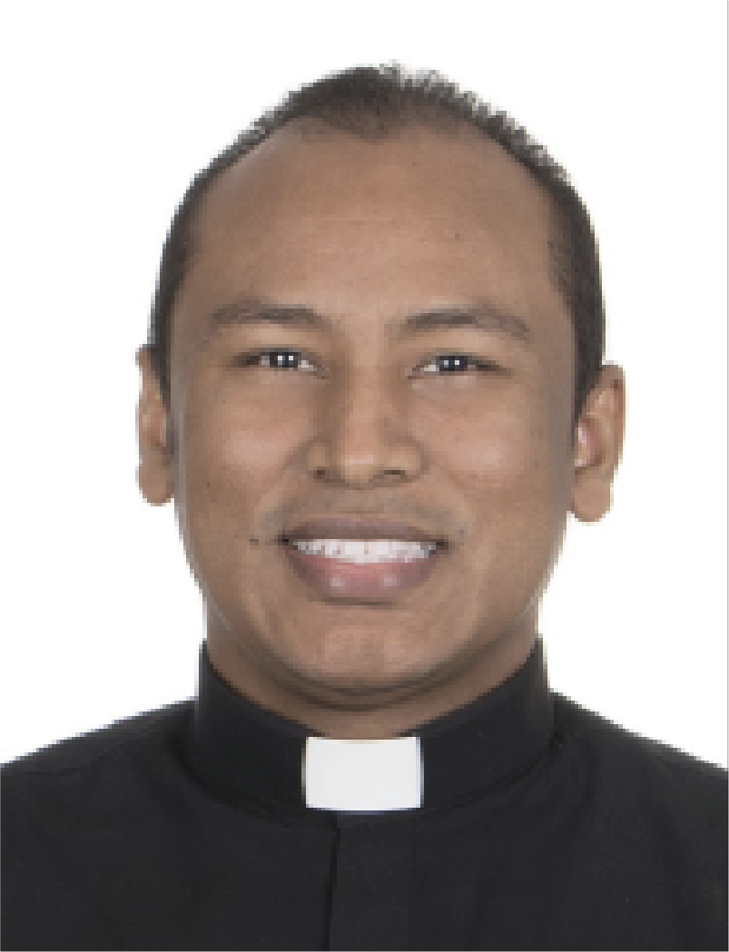 Retrato de Padre Orlando Parra Vergara