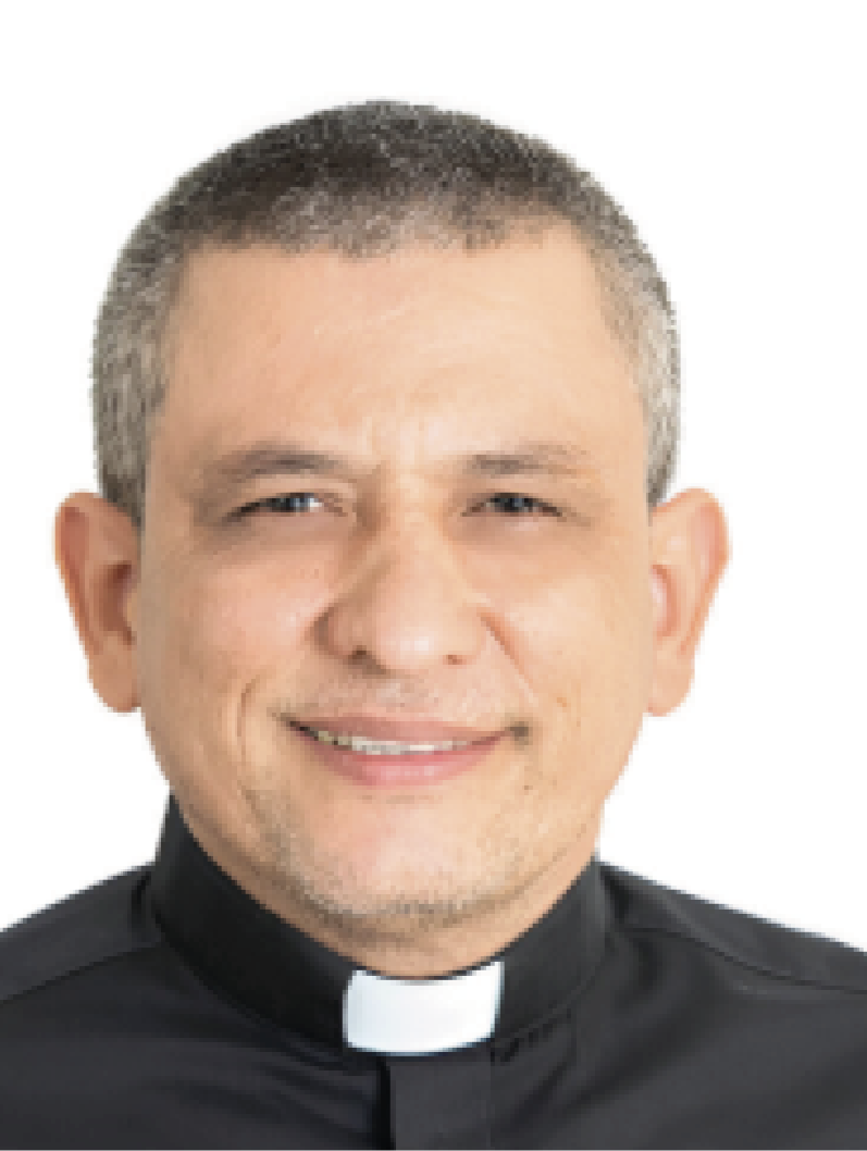 Retrato de Padre Rodolfo Reyes Arenales
